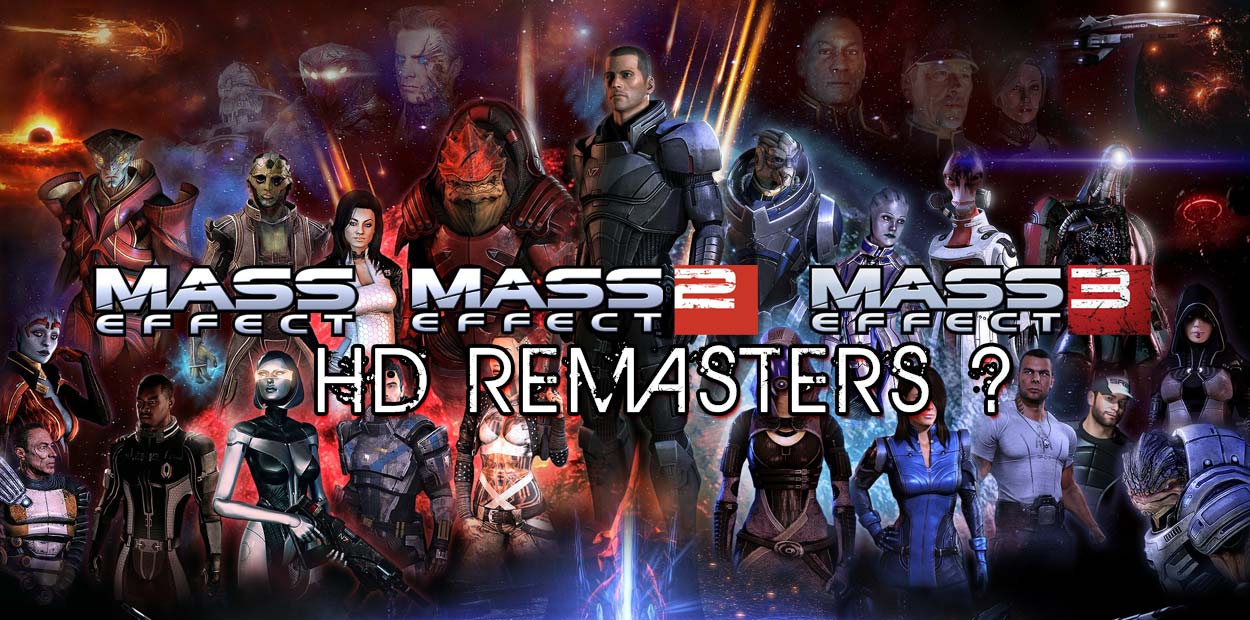 mass effect series hd remasters