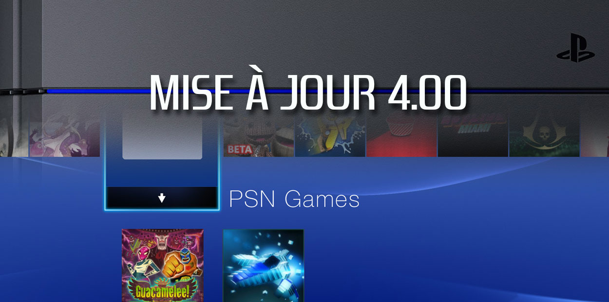 ps4 mise a jour systeme 4 00