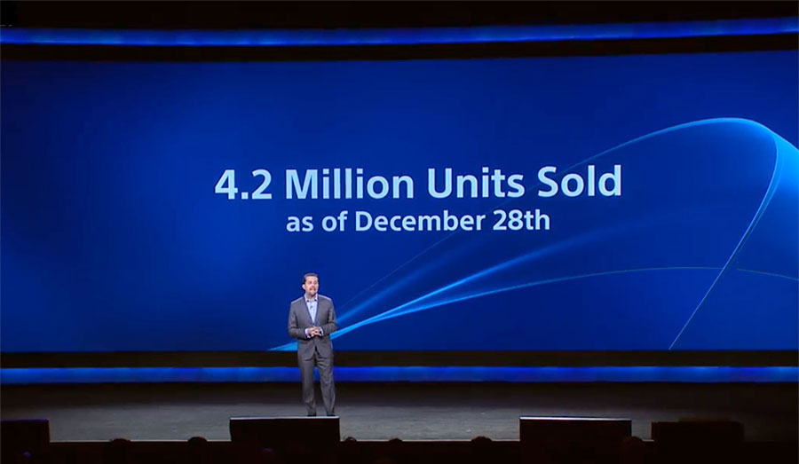 Statistiques de vente PlayStation 4