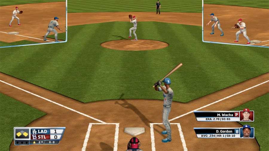 RBI Baseball 14 gameplay