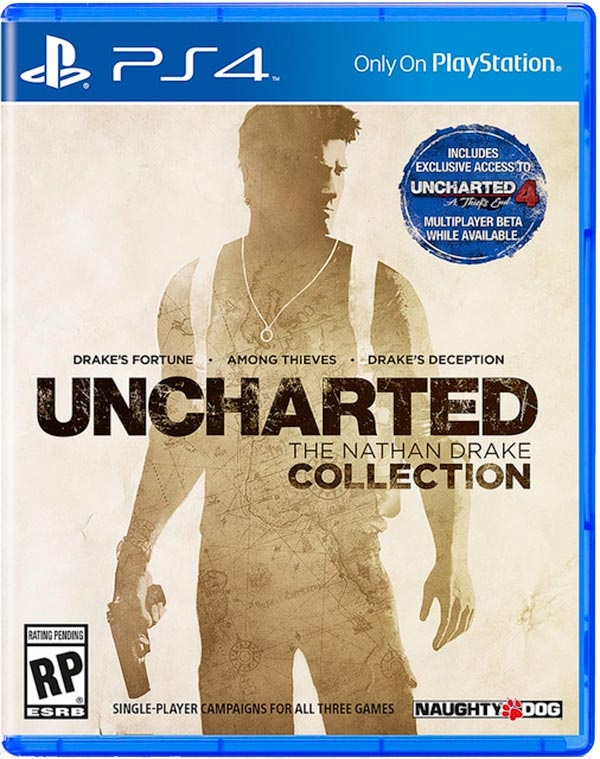 uncharted the nathan drake collection ps4 box