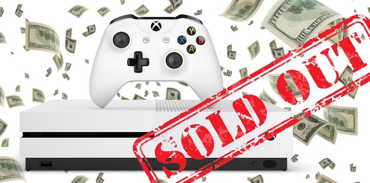 xbox one s 2tb sold out