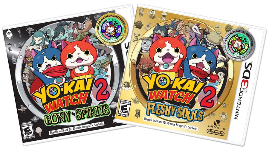 Test De Yo Kai Watch 2 Fleshy Souls Sur 3DS