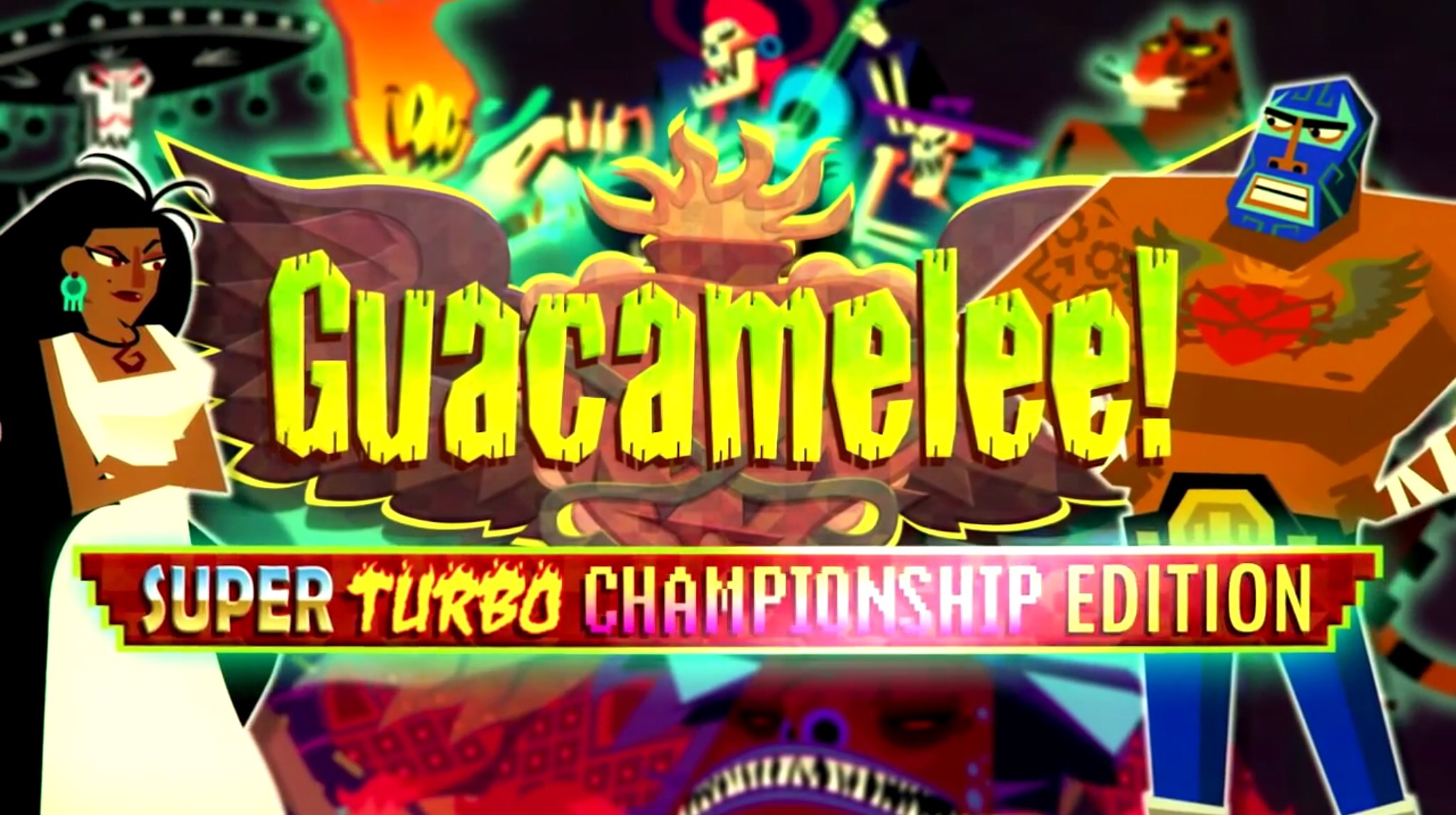 guacamelee super turbo championship edition art