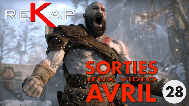 Rekap no.28 - Sorties avril 2018 - God of War