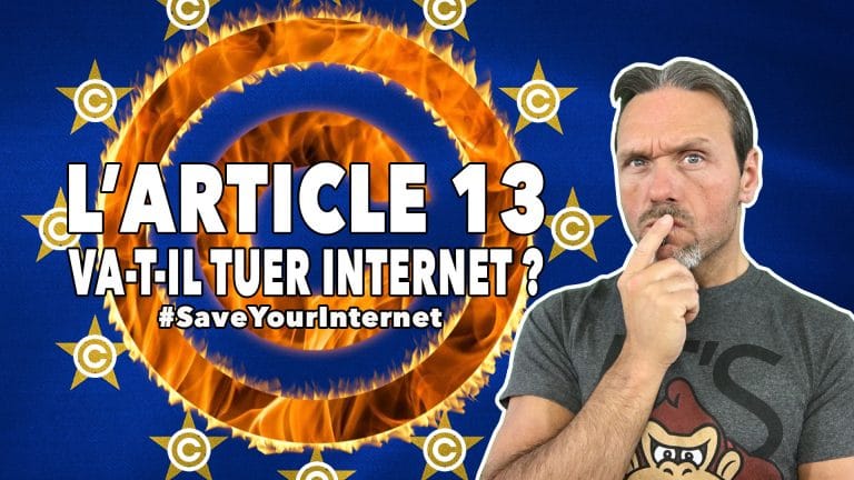 article 13 tuer internet