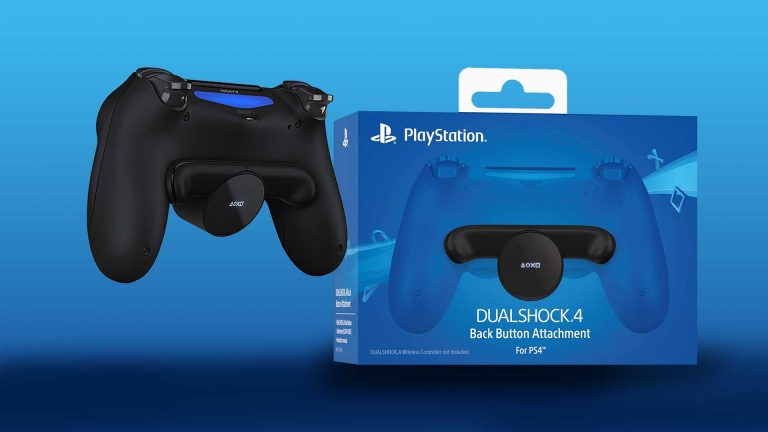 Présentation Fixation dorsale de commandes Dualshock 4 de Sony