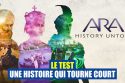 test ara history untold