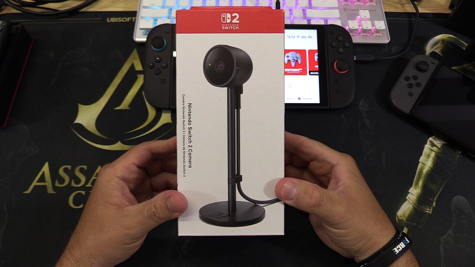 test nintendo switch 2 caméra switch 2