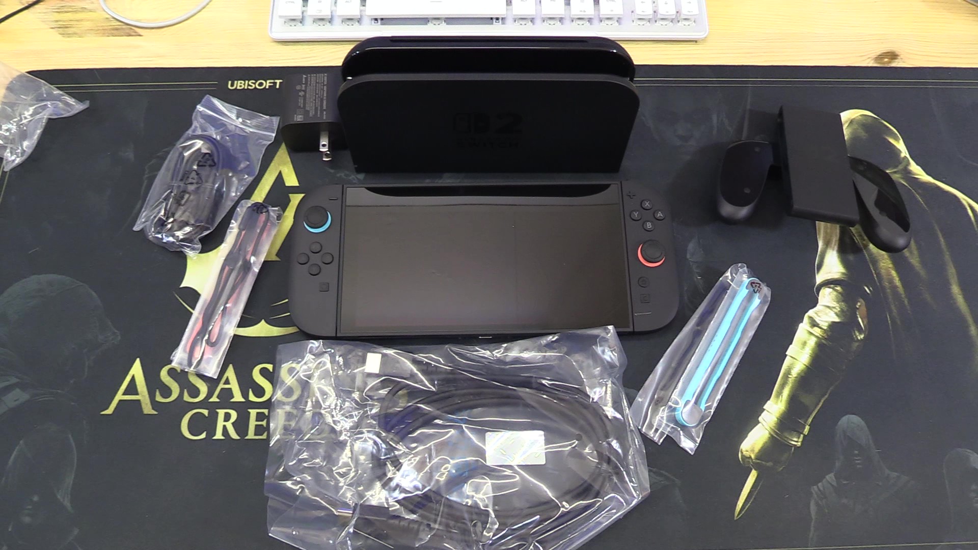 test nintendo switch 2 contenu de la boite